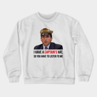 Captain Mike Crewneck Sweatshirt